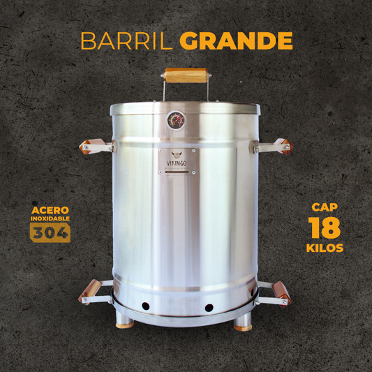 BARRIL ASADOR GRANDE - LÍNEA PREMIUM
