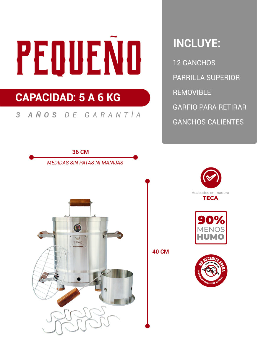 BARRIL ASADOR PEQUEÑO - LÍNEA ESTÁNDAR